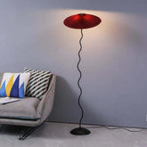 Vintage Pleated Living Room LED Floor Lamps